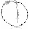 GOLDIE Strieborný náramok Ruženec LBRS098.KS