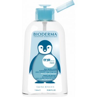 Bioderma ABCDerm H2O micelárna čistiaca voda pre deti 1000 ml