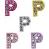 Nojomojo Písmeno P Prívesok na náramok 10 ks