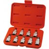 Hlavice zástrčné TORX, 9-dielna sada, CrV/S2, EXTOL PREMIUM 8818124