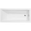 Besco MODERN – Obdĺžniková akrylátová vaňa do kúpeľne 180 × 80 cm (WAM-180-MO)