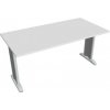 Rokovací stôl Flex, 160x75,5x80 cm, biely/kov