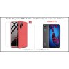 Púzdro Roybens 360 Full Body pre Huawei + tvrdené sklo - Červené pre Huawei: P20