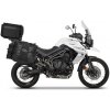 SHAD Kompletná sada sedlových brašní TERRA TR40 adventure a hliníkového kufra SHAD TERRA TR55 PURE BLACK, vrátane montážnej sady TRIUMPH TIGER 800