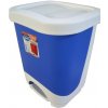 Kôš odpadový plastový nášlapný 18 l