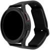 FIXED Silicone Sporty Strap Set with Quick Release 20mm for smartwatch, black FIXSST2-20MM-BK