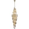 Krištáľové svietidlo SearchLight Lux&Belle závesný luster 10658-19SB
