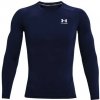 Pánske tričko Under Armour HeatGear Comp LS Midnight Blue XXL
