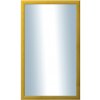 DANTIK - Zrkadlo v rámu, rozmer s rámom 60x100 cm z lišty LEDVINKA žltá (1439)