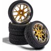 Kolesá Carson Wheel Set Y-Design2 gold/chrome 1/10 4 ks
