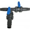Poolservis Dvouventilový obtok pro 32 i 38mm hadici (vysavač - před filtraci)