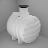 Podzemná nádrž na vodu NEPTUN 6000 l - pevná šachta 450 mm