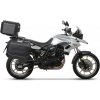 Kompletná sada čiernych hliníkových kufrov SHAD TERRA BLACK, 37L topcase 36L/47L bočné kufre, vrátane montážnej sady a platne SHAD BMW F 650 GS/ F 700 GS/ F 800 GS