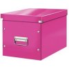 Leitz Click&Store Wow box štvorcový ružový A4
