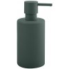 Spirella dávkovač mýdla TUBE-Matt, matně tmavě zelený, keramika, 300 ml (10.21108)