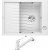 Blanco ELON 45 S biela + excentrické ovládanie + Blanco DARAS-S biela 517735