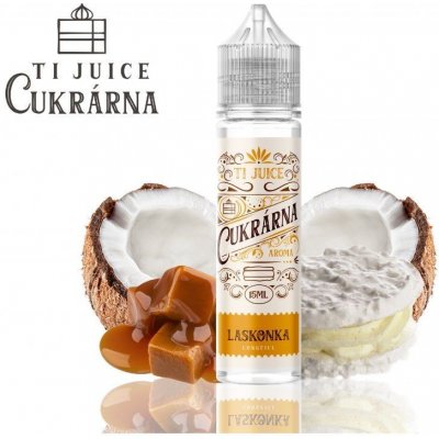 Ti Juice Shake & Vape Cukrárna Laskonka 15ml