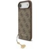 Guess 4G Charm Zadní Kryt pro iPhone 17 Air Tone on Tone Brown