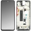 Xiaomi Mi 10T Lite 5G, Redmi Note 9 Pro 5G LCD displej + dotyková plocha + rám šedá - originál 5600040J1700, 56000E0J1700