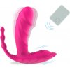 Paloqueth Wearable Panty 3-in-1 G-Spot & Tapping Vibrator with Remote Control Pink