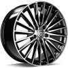 CARBONADO PRESTIGE hliníkové disky 7,5x17 5x112 ET35 BFP - Black Front Polished