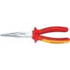 Knipex pologuľaté izolované kliešte s ostrím 200mm 2616200