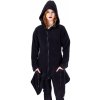 kabát dámsky VIXXSIN - NIGHTFALL - BLACK - POI1252