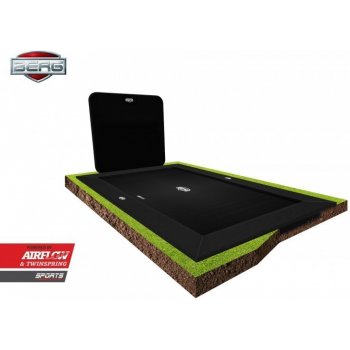 Berg FlatGround ULTIM Elite 500 cm + AeroWall 2x2 Black