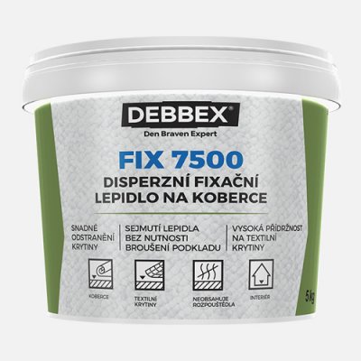 Den Braven FIX 7500 lepidlo na koberce 10 kg bielé