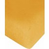 Prestieradlo 4sleep froté s gumičkou 90/200 žlto/oranžové (4S01041/3)