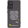 Picasee silikónový čierny obal pre Xiaomi Redmi Note 11 Pro - Kazma - SVĚT PATŘÍ TĚM, CO SE NEPOSEROU
