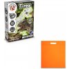 Fossil Excavation Kit IV. Vzdelávacia hra pre deti dodáva sa s darčekovým vreckom z netkanej textílie (80 g/m²) - Oranžová