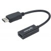 MANHATTAN Adaptér, DisplayPort, DP-Male/HDMI-Female, čierny