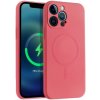 VSETKONAMOBIL 35658 RUBBER MAGSAFE Kryt Apple iPhone 13 mini ružovočervený