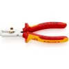 Kliešte Knipex odizolovacie 160mm VDE 1000V