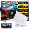 LED projektor Opticum RED PROJEKTOR ANDROID TV WIFI FULL PRENOSNÝ biely
