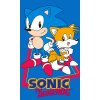 Carbotex Bavlnený froté uteráček 30x50 cm - Ježko Sonic a Tails