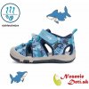 D.D. Step 065-61146 Marine, Veľkosť obuvi 25+DD Step Chlapčenské detské športové sandále D. D. Step 065-61146 Marine Sharks, Veľkosť obuvi 25