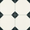Dlažba Realonda Octagon black 33x33 cm mat OCTAGONBK 1.000 m2