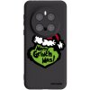 Picasee silikónový čierny obal pre Honor Magic7 Pro 5G - Grinch 2