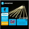 Aigostar B.V. Aigostar - LED Solárna vianočná reťaz 384xLED/13m IP65 teplá biela AI1207 + záruka 3 roky zadarmo