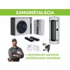 Komplet tepelné čerpadlo GRUBMANN EcoLogic S-140 (9kW) + 265 l akumulačná nádrž + filter + termostat + podstavec