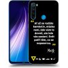 Picasee ULTIMATE CASE pro Xiaomi Redmi Note 8 - Kazma - SVĚT PATŘÍ TĚM, CO SE NEPOSEROU