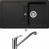 Schock FORMHAUS D-100 Nero + Schock COSMO 525001 chróm