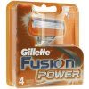 Gillette Fusion Power náhradné čepele 4 ks pre mužov