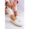 Biele dámske bodkované espadrilky Big Star, JJ274870 WHT__18914-38 38