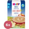 6x HiPP BIO Kaša mliečna na dobrú noc ovsená – jablková od 8. mesiaca, 250 g