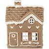 IB LAURSEN Keramický svietnik Stillenat Gingerbread Square Door