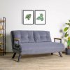 Atelier Del Sofa Sando 2-miestny – Sivá
