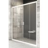 Sprchové dvere dvojkrídlové RAVAK Blix BLDP4-120 white+Transparent 190x117-121 cm 0YVG0100Z1